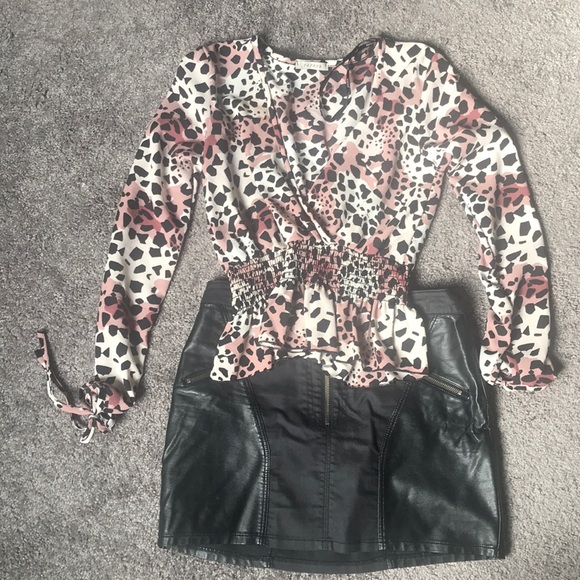 Leopard top - Picture 2 of 2